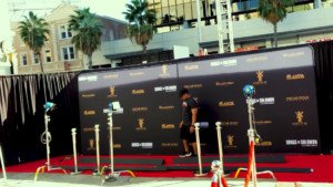 Bar for movie premiere